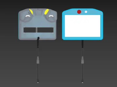 robot Teach Pendant 3D model