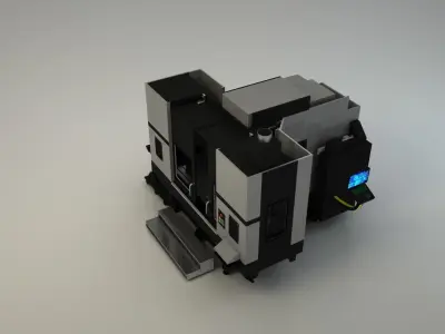 CNC Milling Machine   3D model