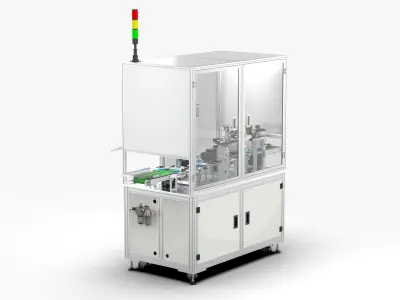 Automatic Soft Pack Battery Pack Measuring Machine 3D model