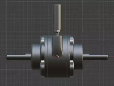 Motor Free 3D model
