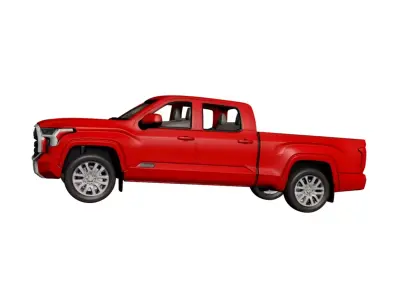 Toyota Tundra 2026 Modern Full-Size Pickup 3D model