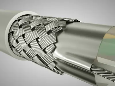 DATA CABLE RS-485   LI2YstCY-TP 3D model