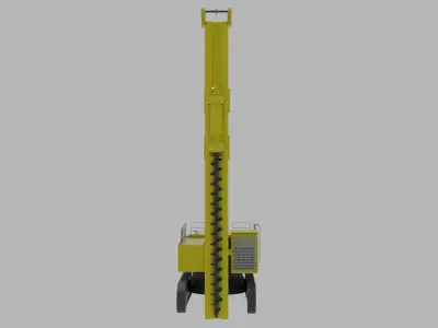 Drilling machine 3D model purchase