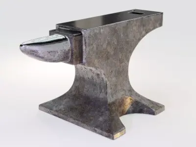 Anvil 3D model 2
