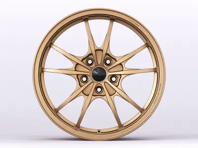 Mugen MF10 Wheel  Low-poly 3D model