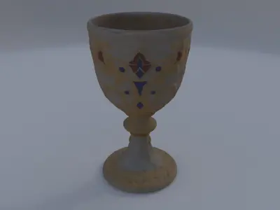 Ceremonial Wedding Chalice 3D model