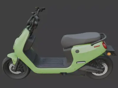 Stylized Electric Scooter 3D Model 3D model order