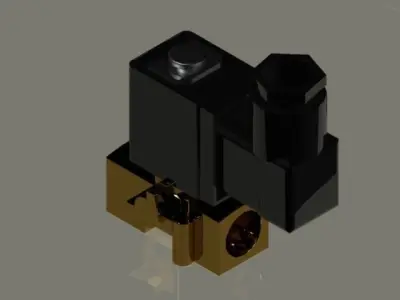 14 air solenoid valve Free 3D model
