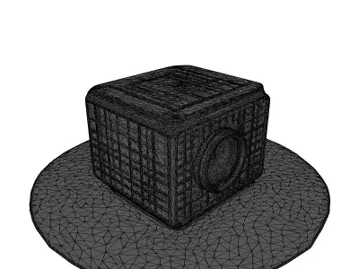 Holographic Map Projector 3D Model 3D model