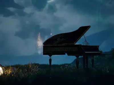 Clair Obscur Verso Piano Free low-poly 3D model