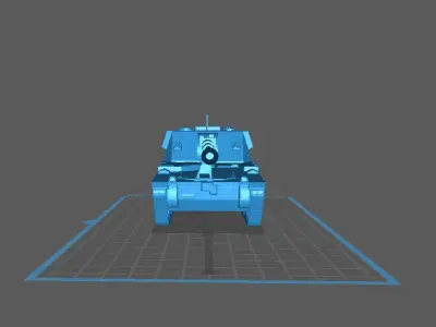 FIRTINA HOWITZER OBUS 3D print model