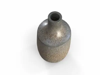 Ceramic vase 3D model 3