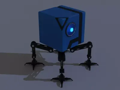 Cub Robot  Free 3D model