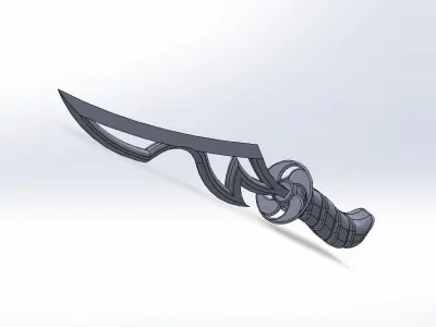 Sword weapon 3D model