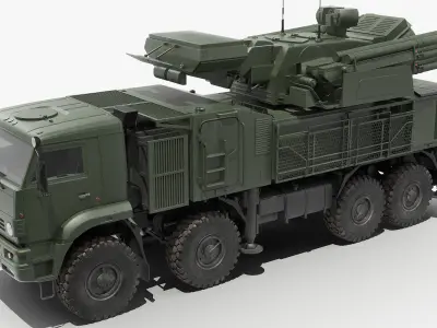 Russian Missile Systems Collection 3D model