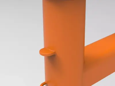 DOUBLE BOLLARD 3D model purchase