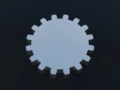 Metalic Gear Free 3D model