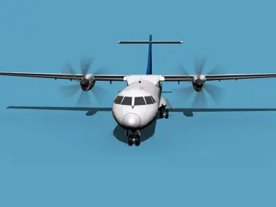 ATR  ATR-72-600 Air Europa 3D model