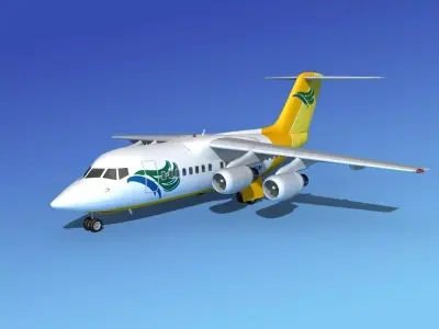 BAe 146-100 Cebu Pacific 3D model