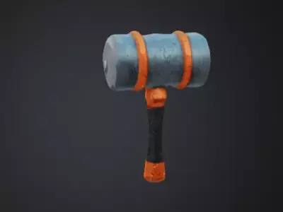 Hammer 3D Model 3D model purchase