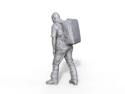 Paramedic figure 3D print model