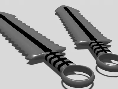 EPEE DE GUERRE 3D model