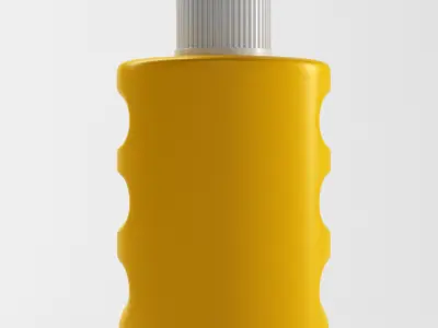 spray bottle 100ML 3D model