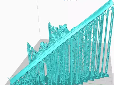 Battleship Duke of York 1200 3D print model