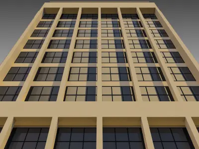 Commercial Building 009 3D model