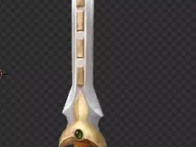 Sword Free low-poly 3D model 27
