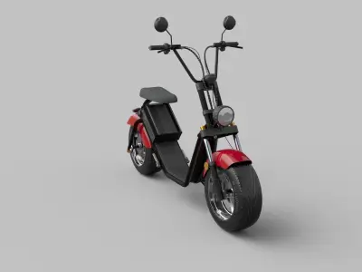 Electric chopper 3D model