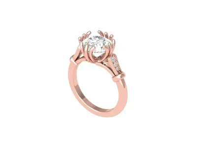 Wedding Ring  3D print model 197