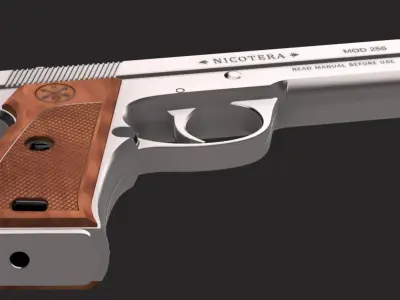 The Last of Us Part II - Ellie handgun for cosplay 3D print model