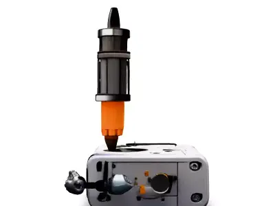 SciFi Fueling Device 3D Model Low-poly 3D model