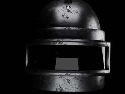 Pubg Helmet level 3 3D model purchase