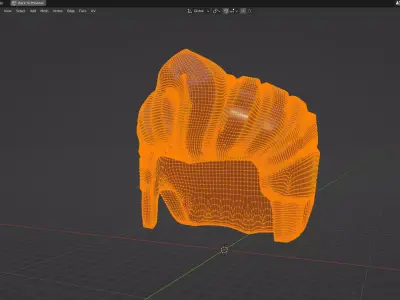 Custom3Dprint Minifigure Accessory - Minifigure Hair S2 - 107 3D print model