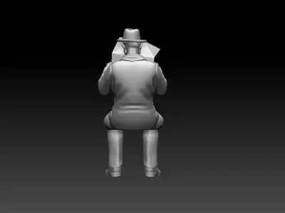 PASSENGER 3D print model 8
