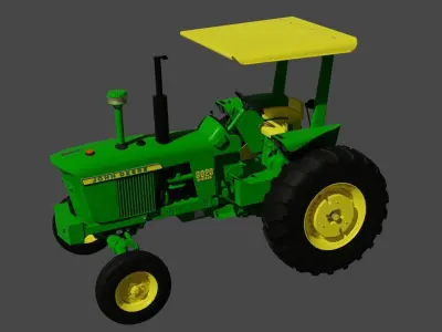 John Deere 3020 3010 Synchroshift 3D model
