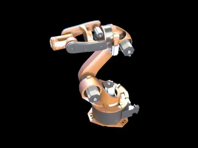 robot arms  Free 3D model