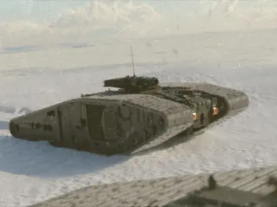 Mark IV Arctic Crawler 3D model