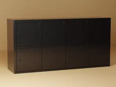 Industrial Design Sideboard Cabinet  Free 3D model