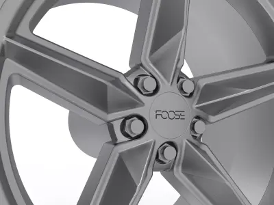 FOOSE CF8 WHEEL 3D PRINT MODEL  3D print model