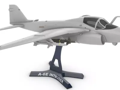 Grumman A-6E Intruder  3D print model