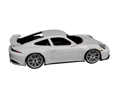 Porsche GT3 2026 Track-Focused High Performance Sports Car 3D model