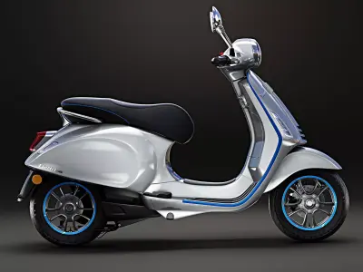 2020 Vespa Elettrica 3D model