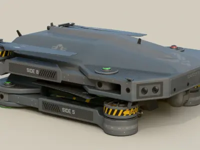 Military Drone SC 3D model