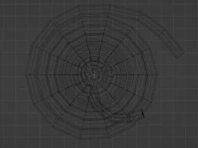 Low Poly Rope Pile Low-poly 3D model