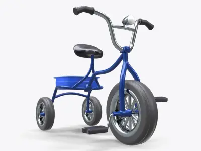 Children bicycle 3D model buy