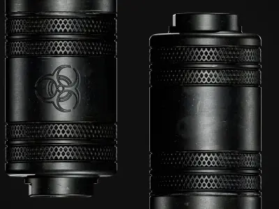 BLACK RAIN ORDNANCE  MFR Low-poly 3D model