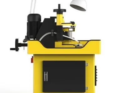 Saw and Diamond Blade Sharpening Machine 3D model